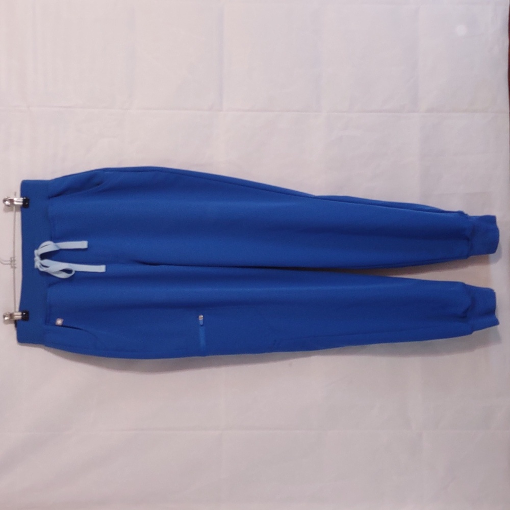 Figs High Waisted Zamora Jogger - Royal Blue (FLAW - Read Description)